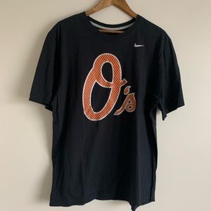 Baltimore Orioles Mens XL Nike T-shirt Black